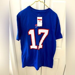 Buffalo Bills Allen NFL Nike Tee Adult Large NEW
